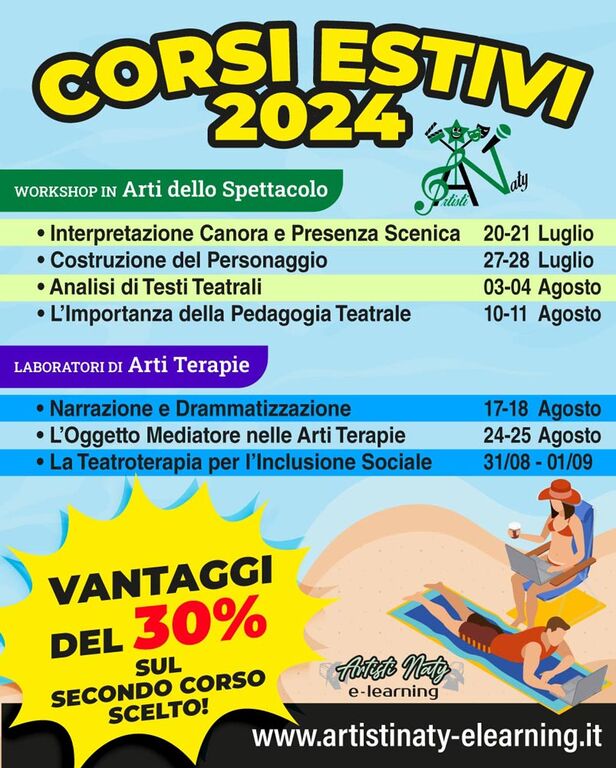 5312874  corsoCorsi estivi online - Arti