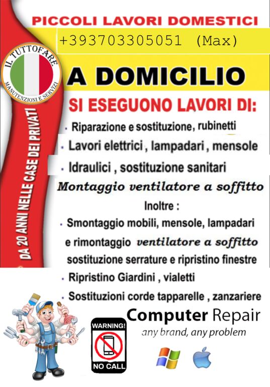 5273661  Manutentore & Tuttofare per