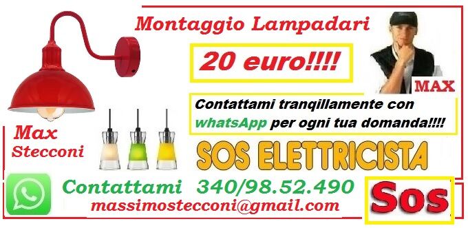 5329216  Montaggio lampadario e