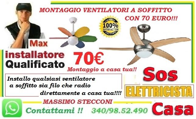 5250225  Montaggio ventilatore a