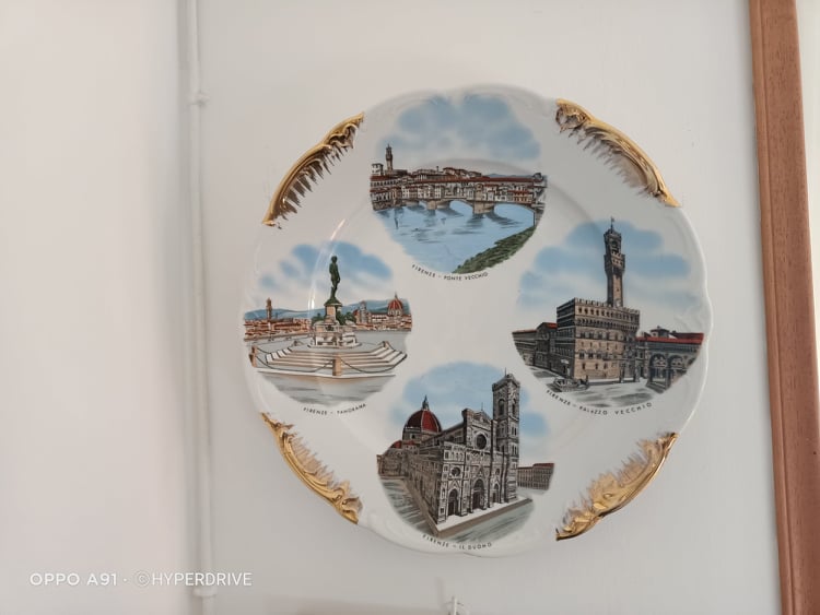 4786798 PIATTO SOUVENIR FIRENZE 