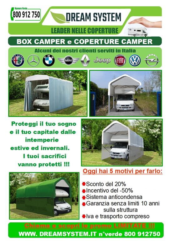 5334588 PROMO:BOX CAMPER-COPERTURE