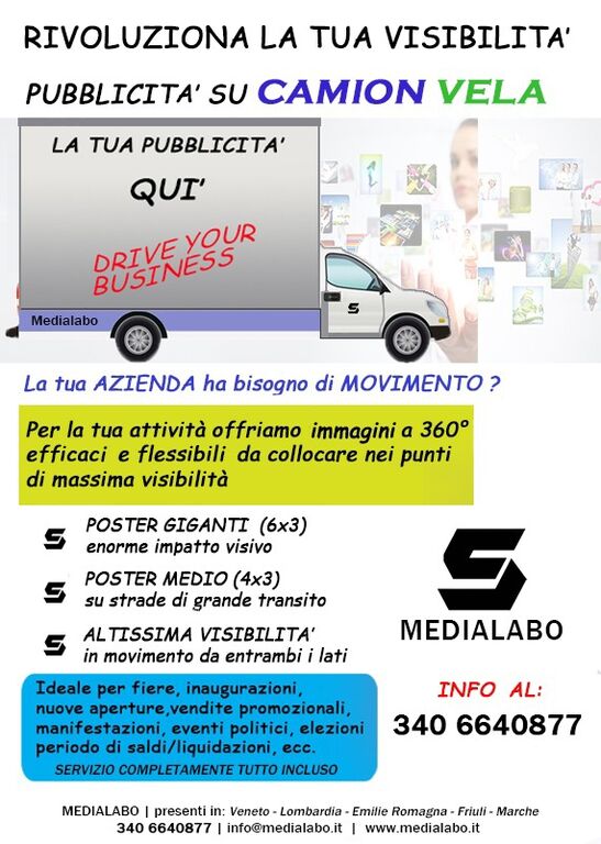 5143784 Pubblicit Camion Vela Vicenza 